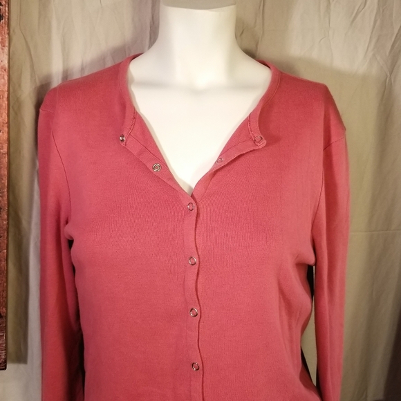 Ralph Lauren Ribbed Sweater Cardigan - Picture 7 of 8